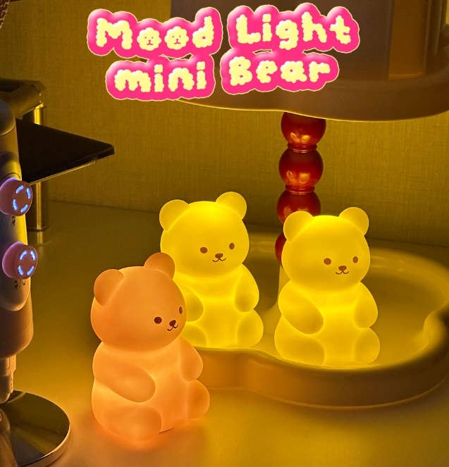 Mini Bear Mood Light Lamp Cover