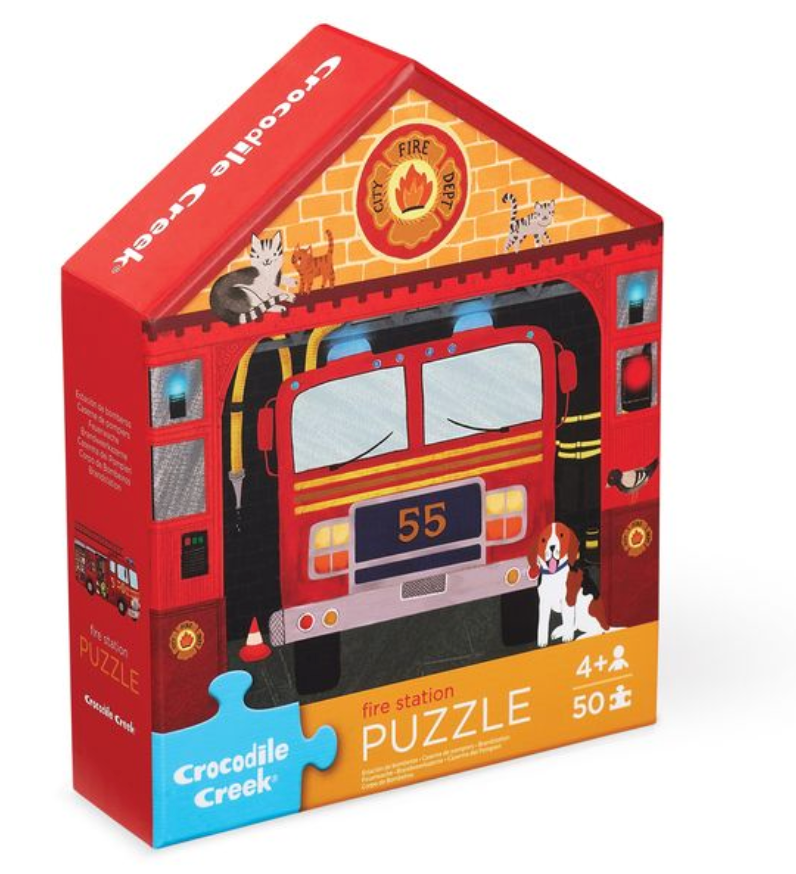 Fire House 50pc Puzzle Cover