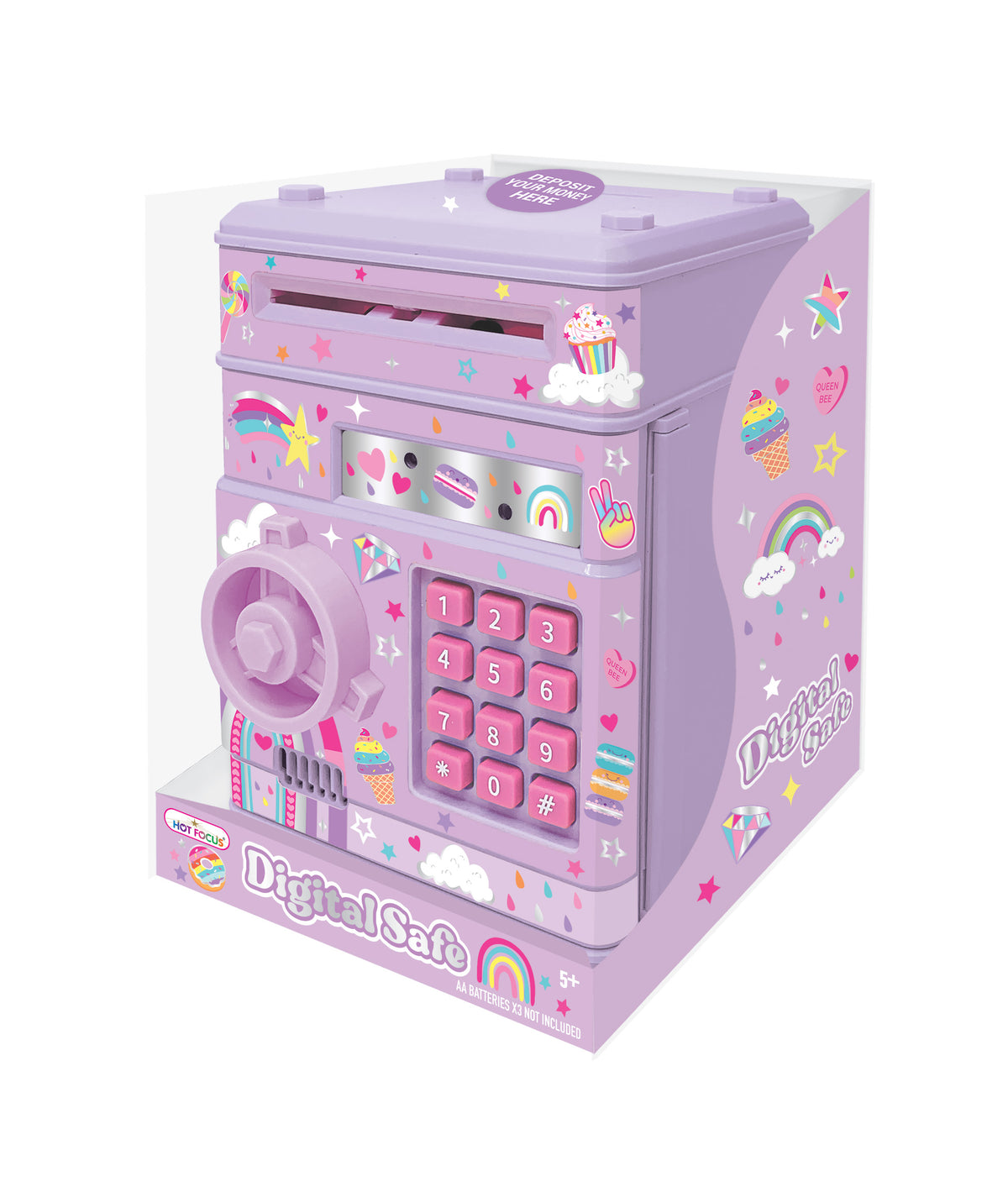 Rainbow Digital Safe Cover