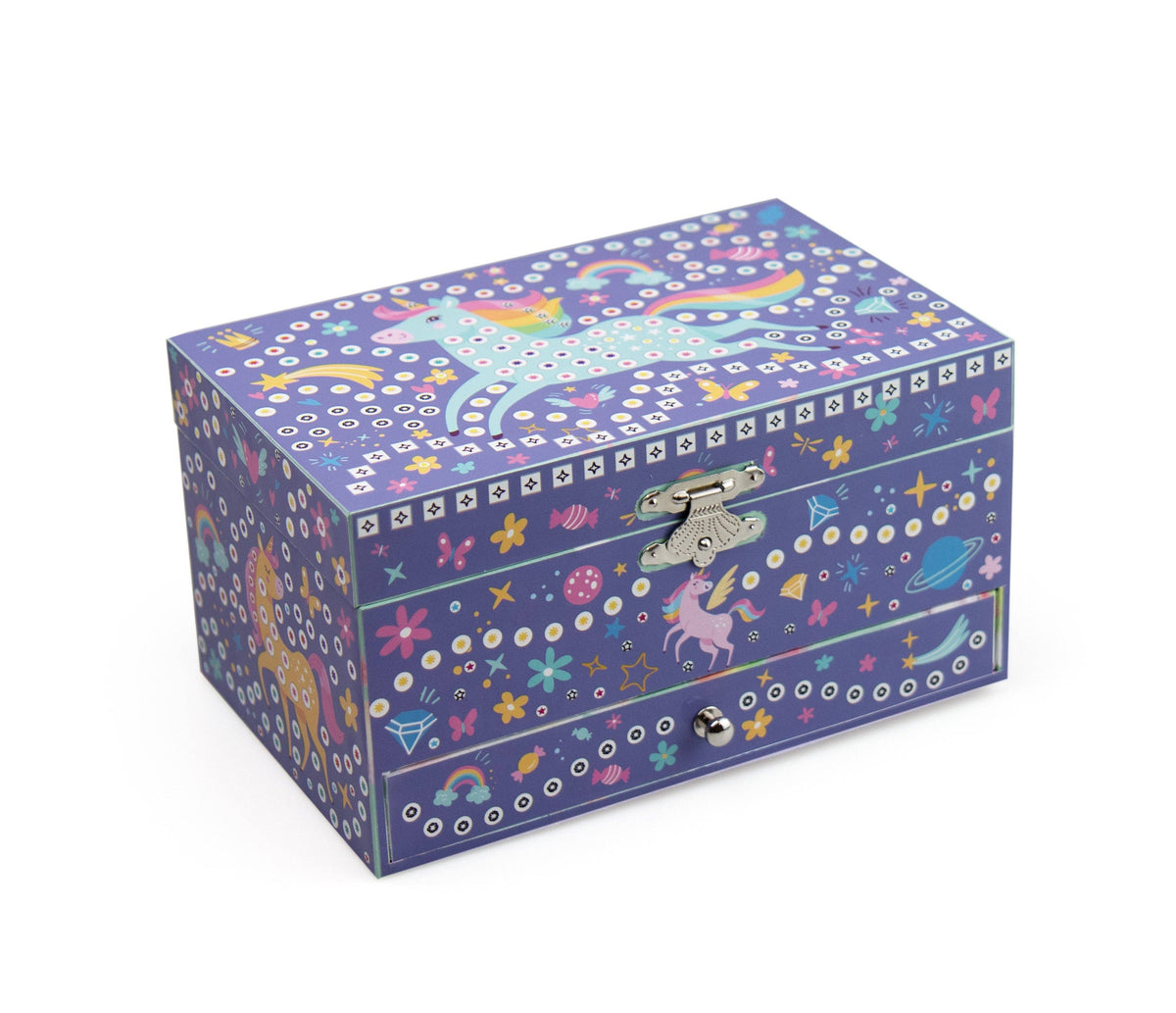 Stick'N Fun: 3D Mosaics Music Box Unicorn Cover