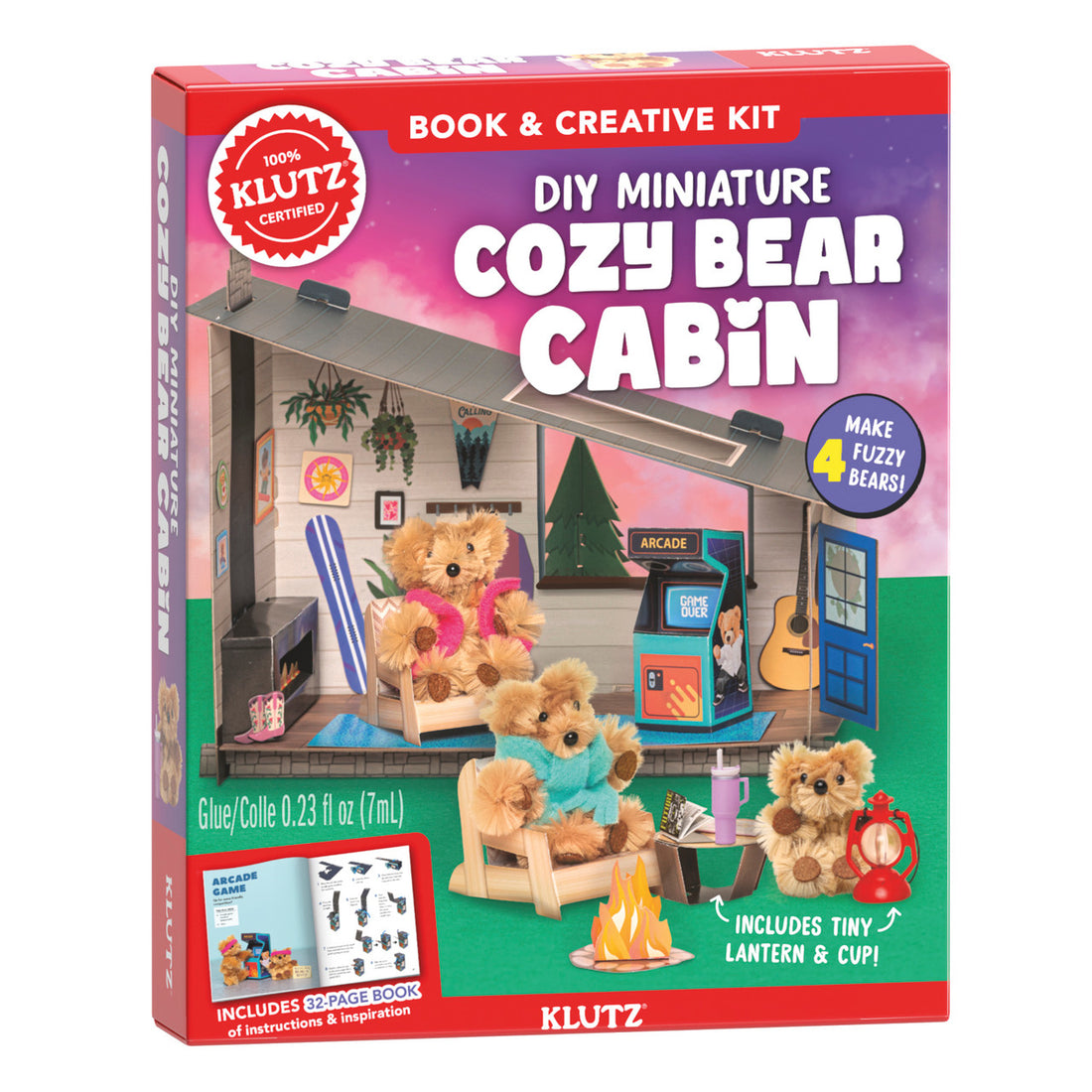 DIY Miniature Cozy Bear Cabin Preview #2