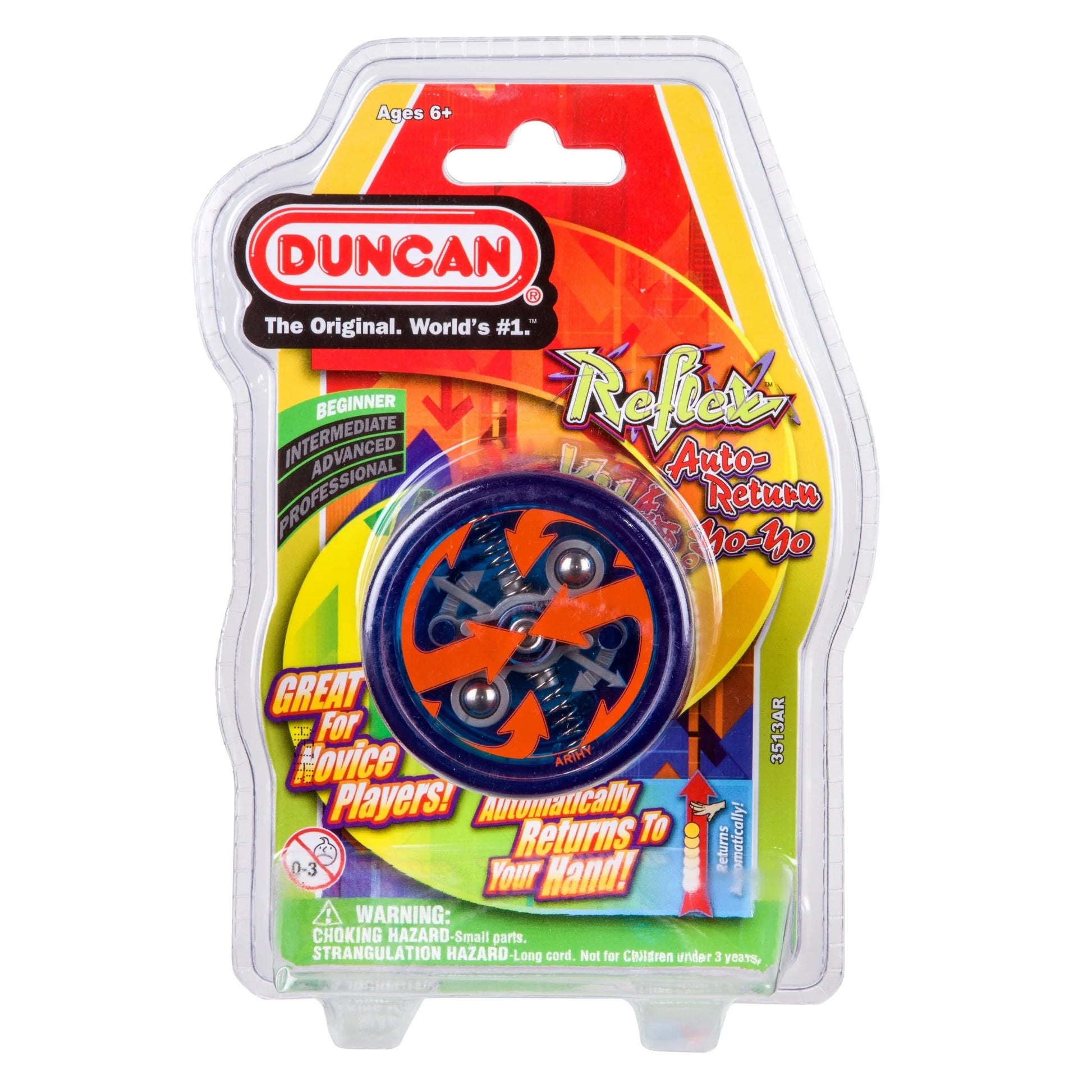 Tomfoolery Toys | Duncan Reflex Auto-Return Yo-Yo Assrt.