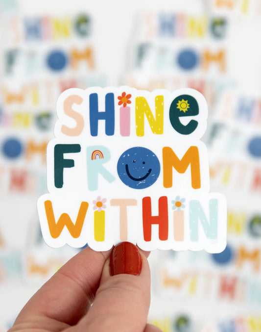 Tomfoolery Toys | Shine From Within Decal Sticker