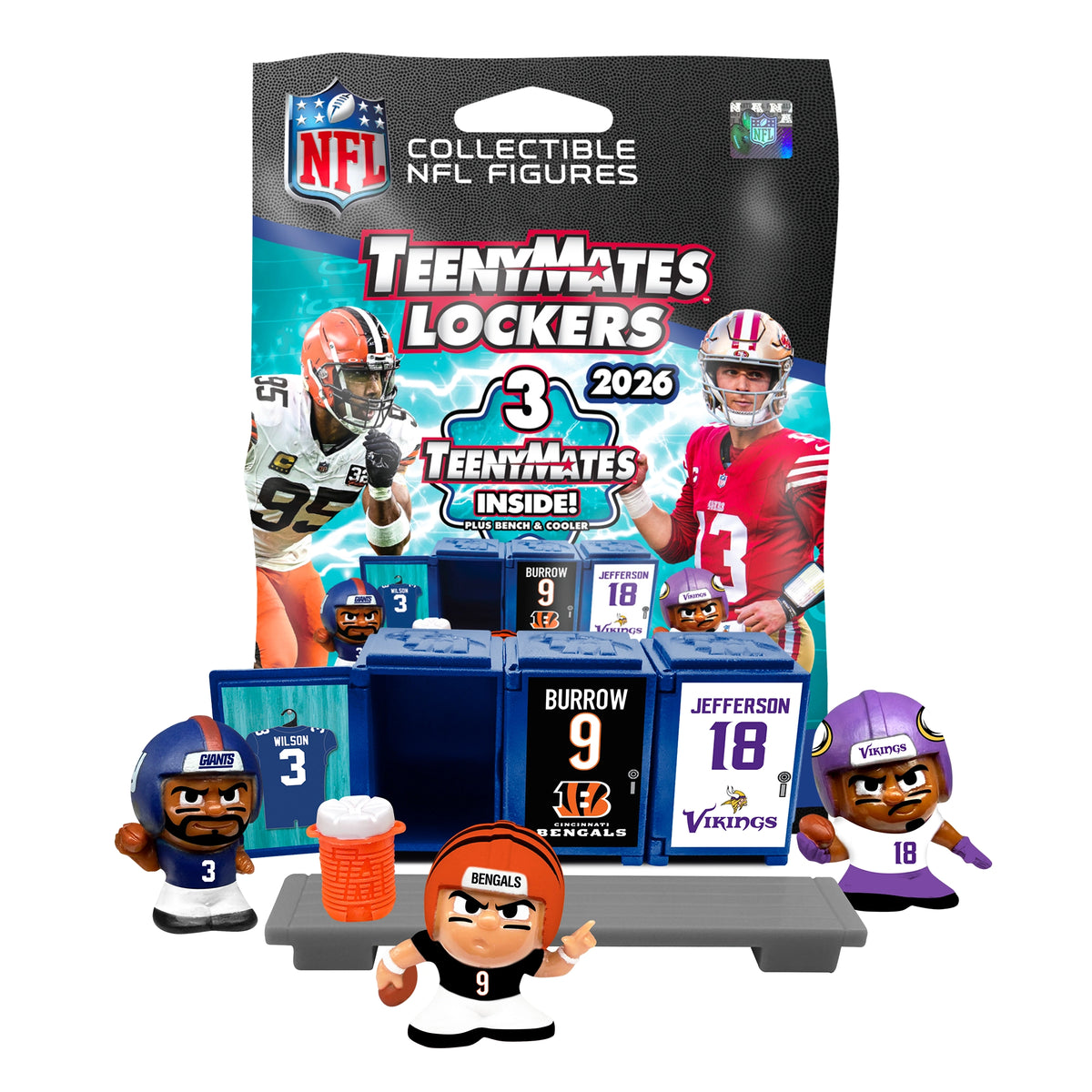NFL Teenymates Locker Room Set 2026 Cover