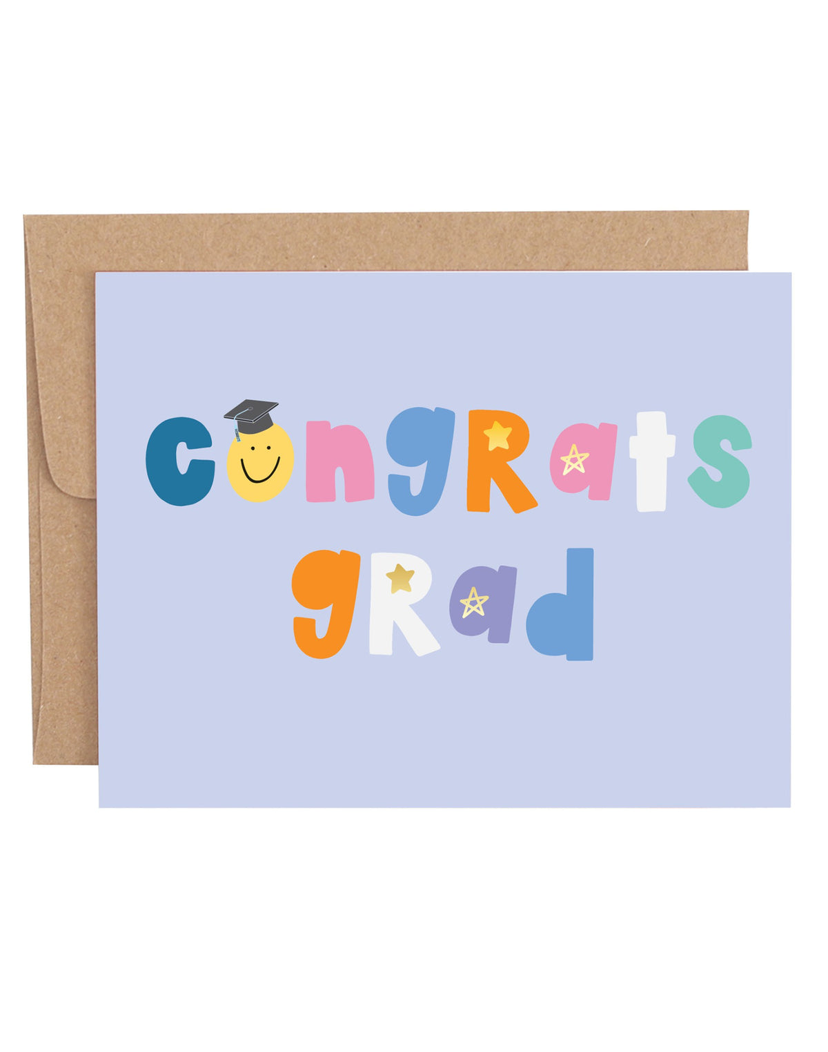 Congrats Grad Greeting Card Cover
