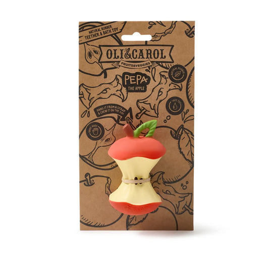 Tomfoolery Toys | Pepa the Apple Teether