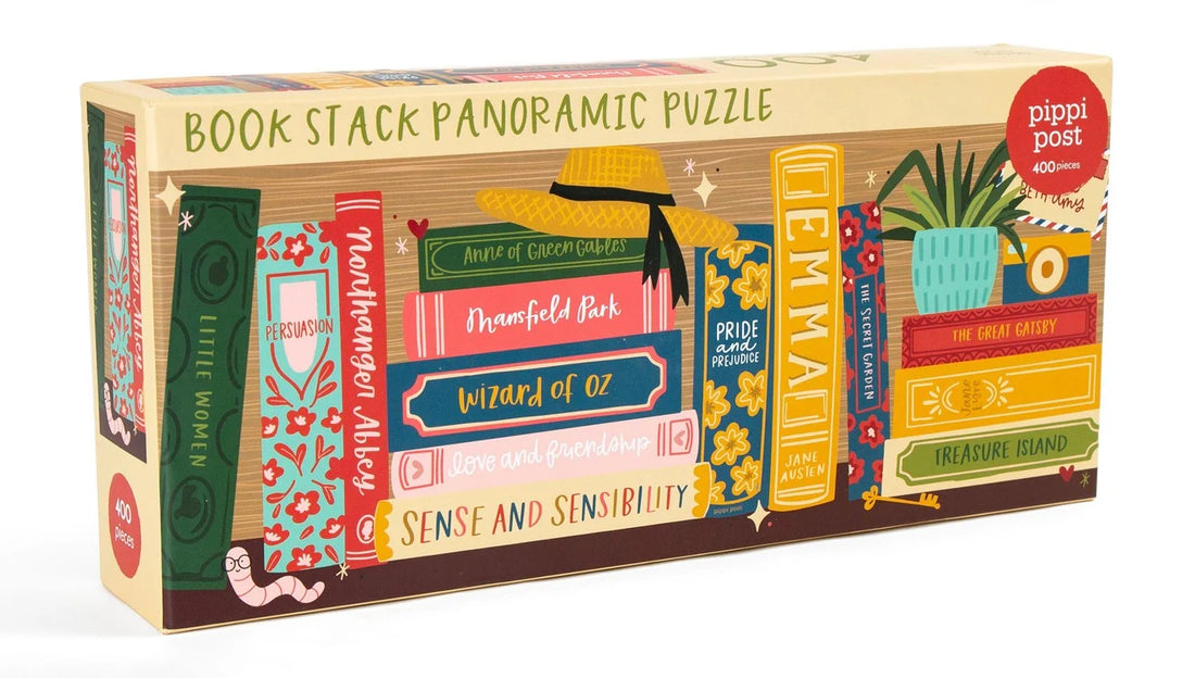 Classics Bookshelf Panoramic Puzzle Preview #4