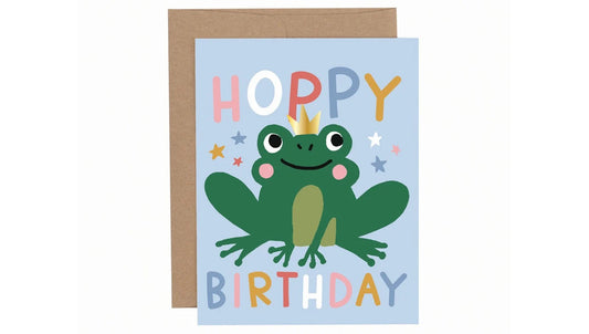 Tomfoolery Toys | Hoppy Birthday Frog Card