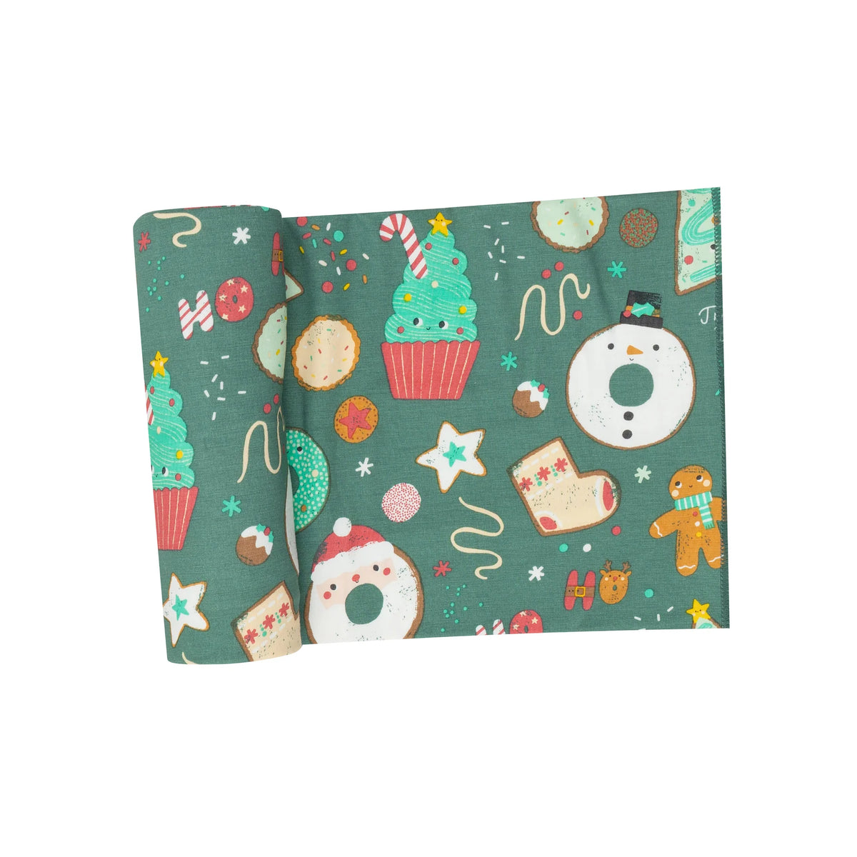 Christmas Treats Swaddle Blanket Cover