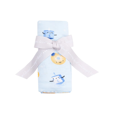 Hanukkah Swaddle Blanket Preview #2