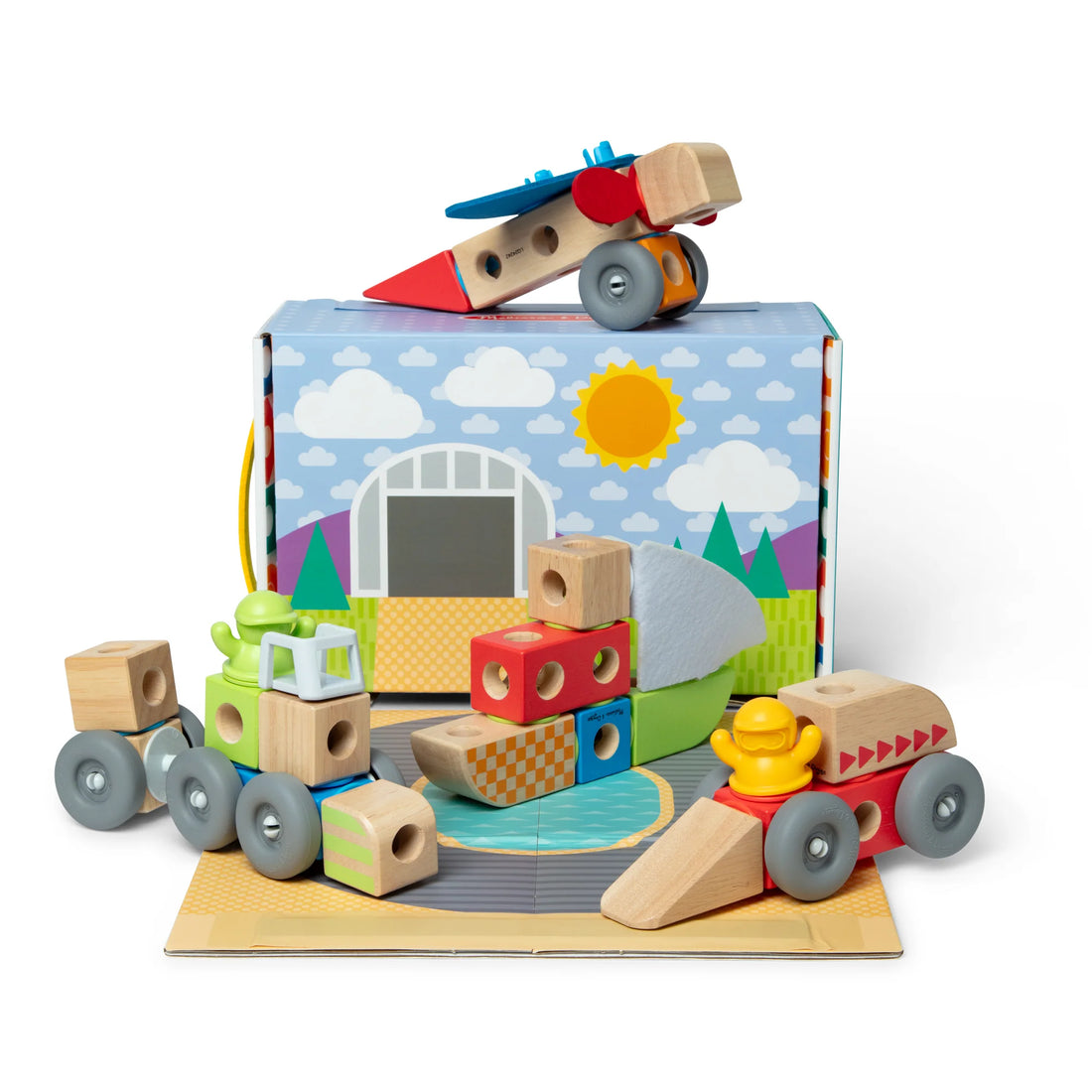 Blockables Vehicles Play Set 54pc Preview #2