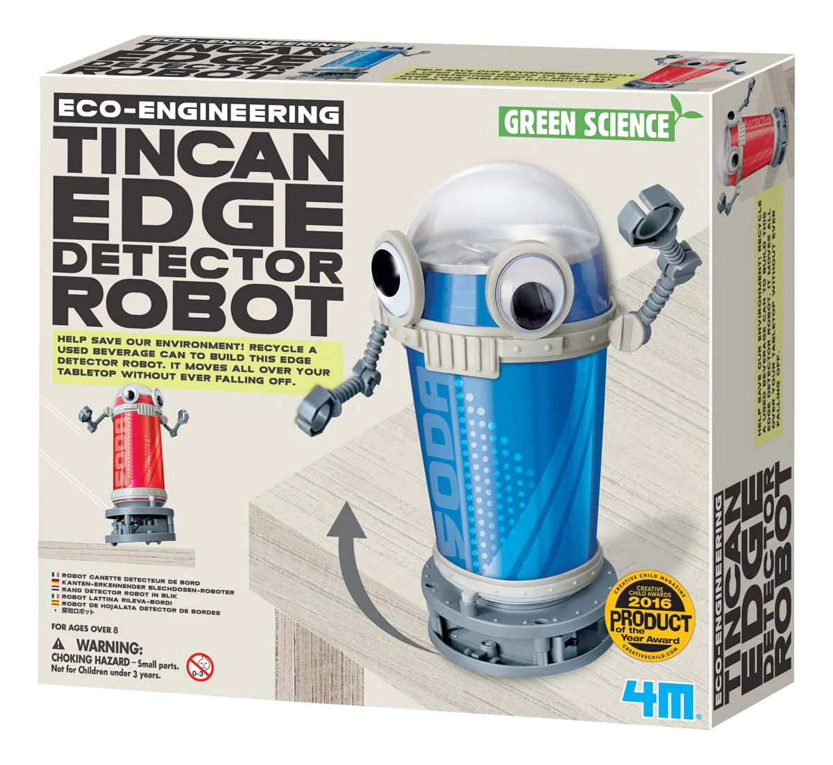 Tin Can Edge Detector Cover