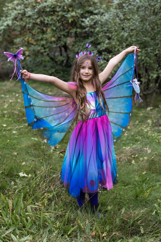 Tomfoolery Toys | Butterfly Twirl Dress w/ Wings & Headband