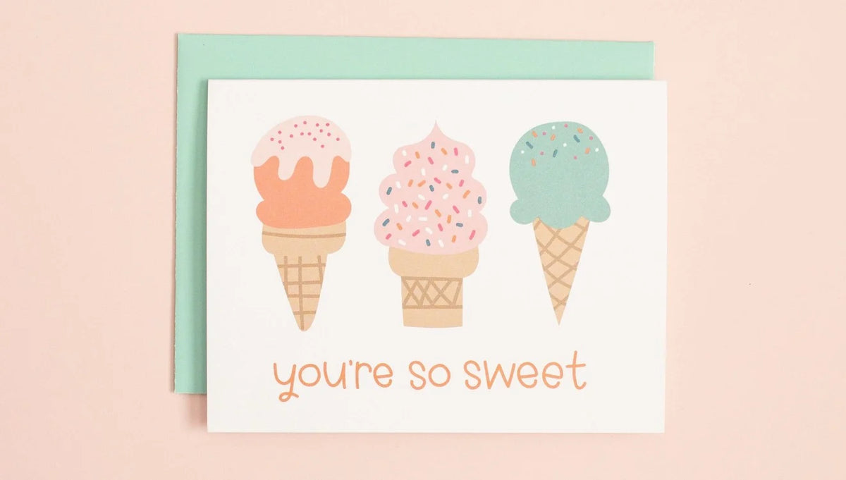 You're So Sweet Friendship Card Cover