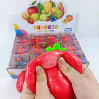 Crunchy Strawberry Block Squishy Preview #3