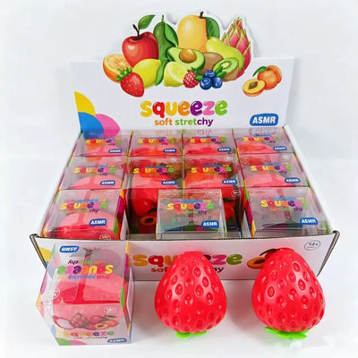Crunchy Strawberry Block Squishy Preview #11