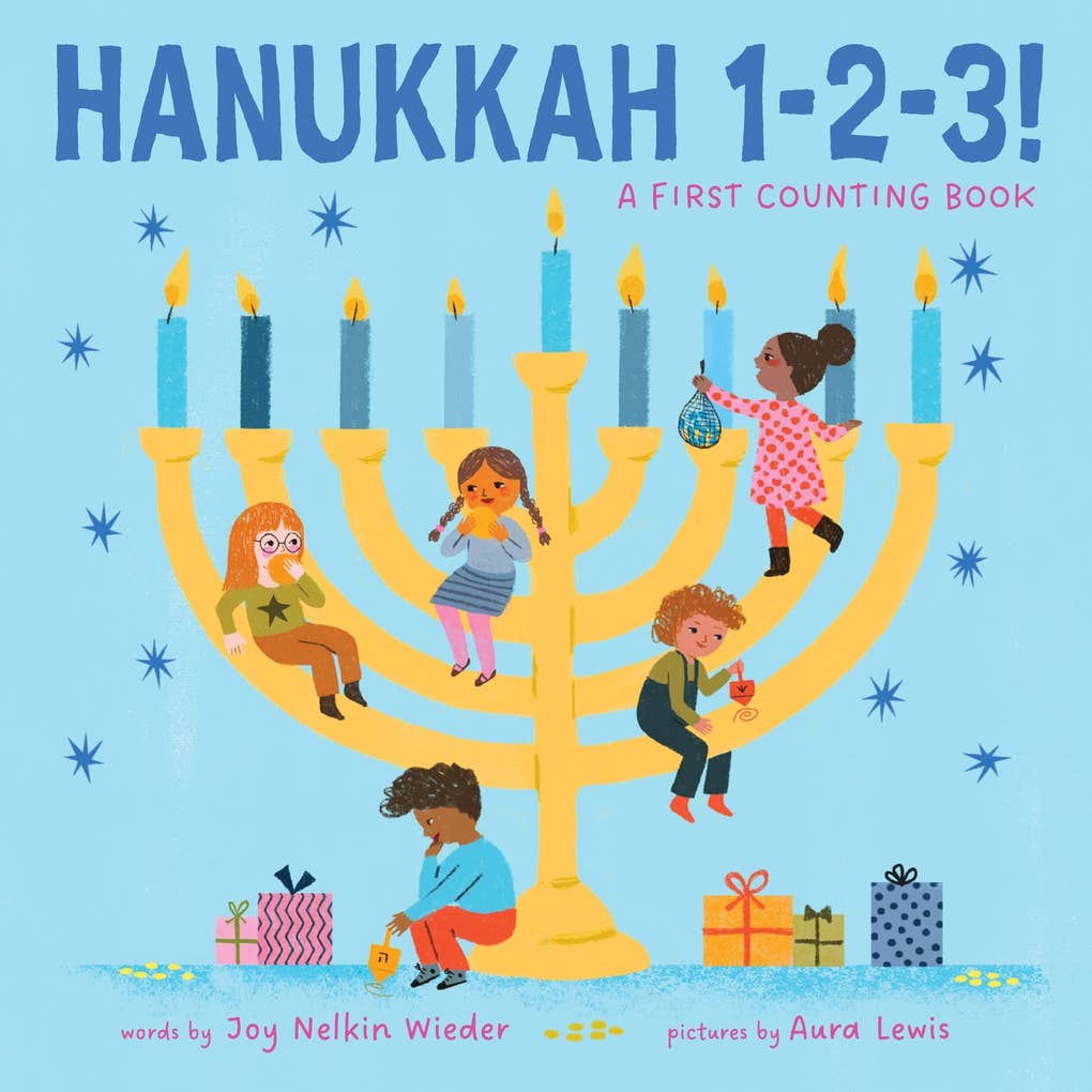 Hanukkah 1-2-3!: A First Counting Book (A Jewish Holiday Cover