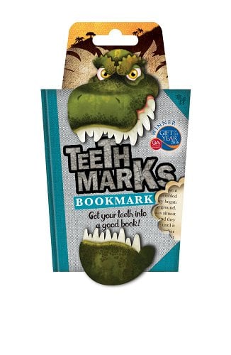 Tomfoolery Toys | T-Rex Teeth Marks Bookmark