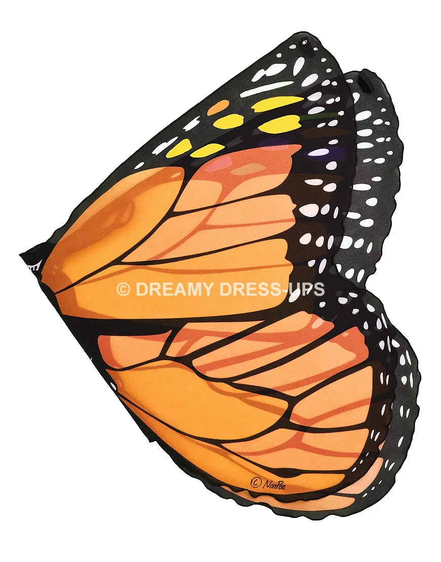 Orange Monarch Wings w/Glitter Preview #3