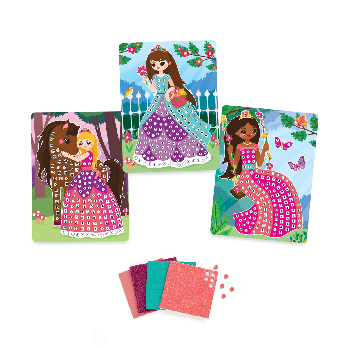 Sticky Mosaics Travel Pack Princesses Cover