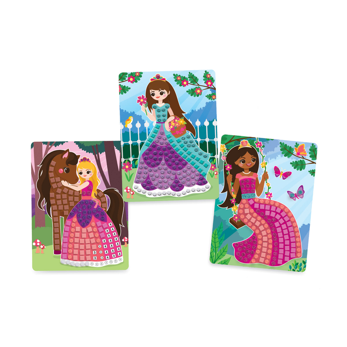 Sticky Mosaics Travel Pack Princesses Cover