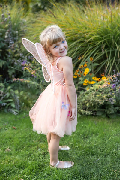 Peach Butterfly Bliss Dress Preview #2