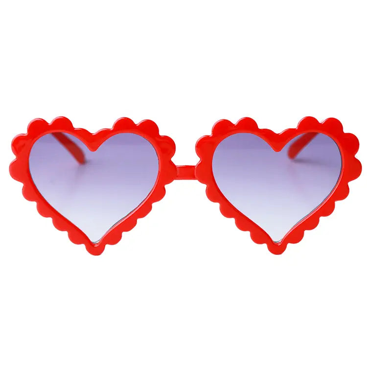 Red Heart Sunglasses Cover