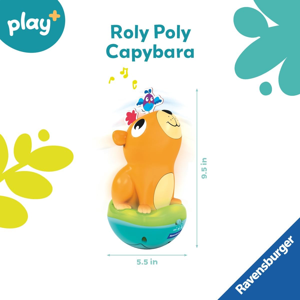 Push & Listen Roly Poly: Capybara Cover