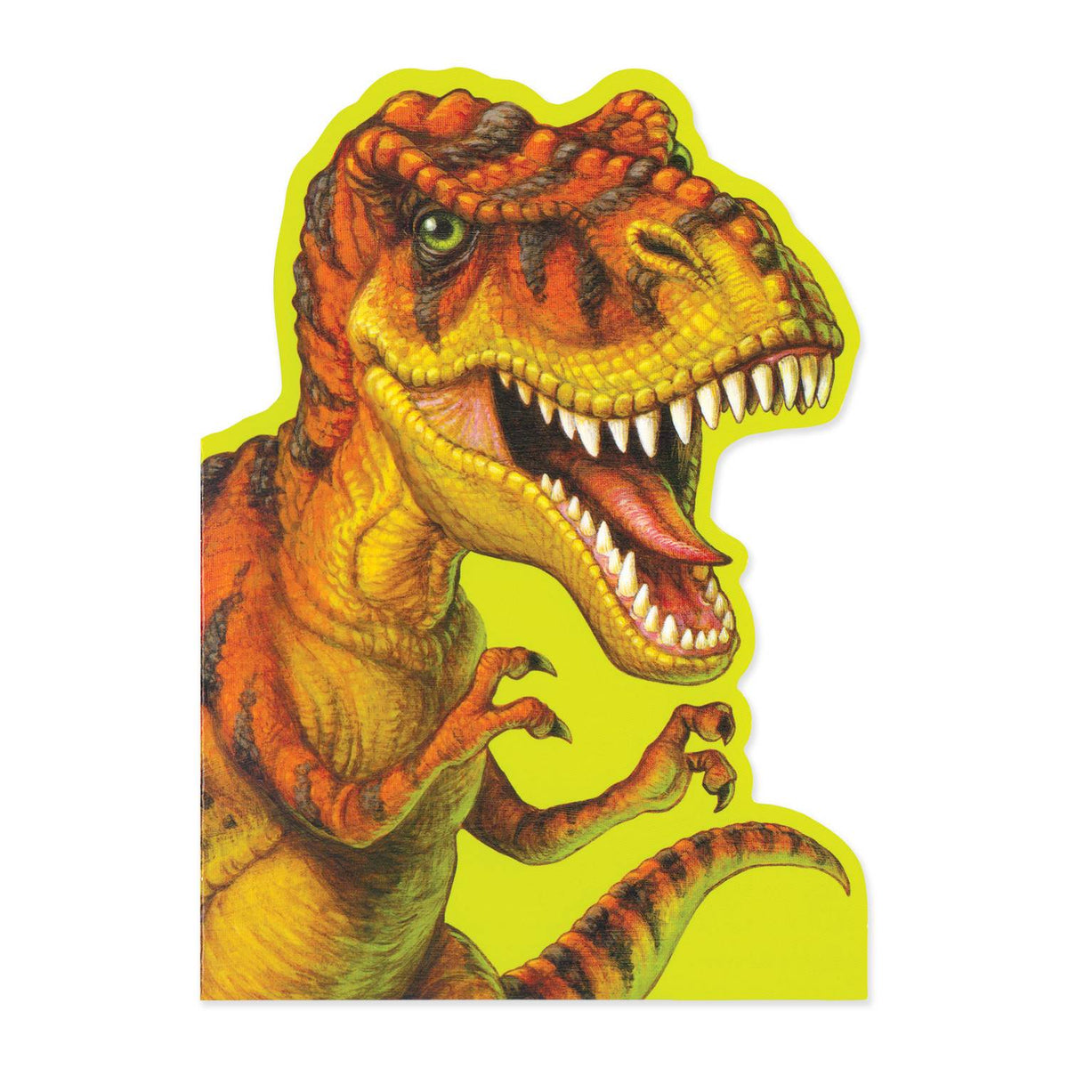 T-rex Birthday Card Cover