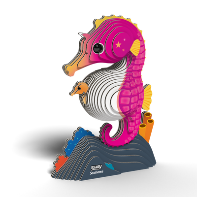 Seahorse 3D Puzzle Preview #2