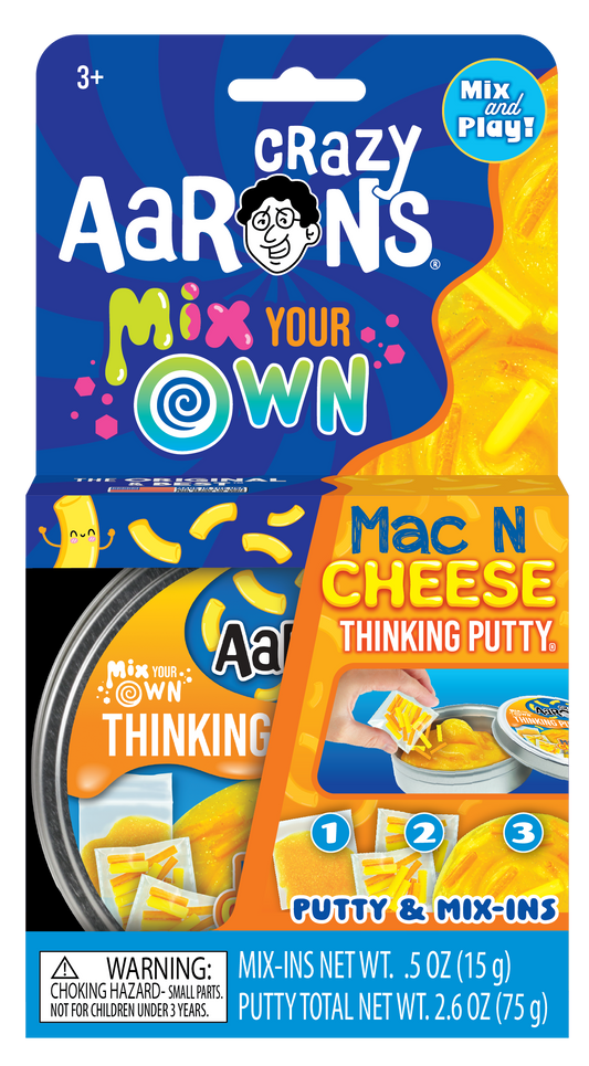 Tomfoolery Toys | Mix Your Own Mac & Cheese Putty