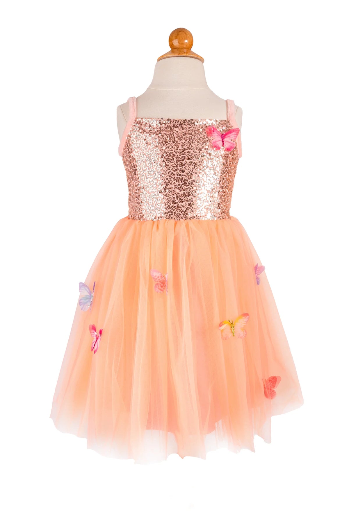 Peach Butterfly Bliss Dress Cover