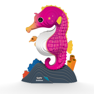 Seahorse 3D Puzzle Preview #5