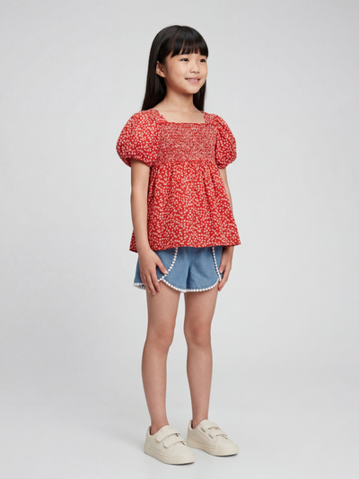Denim Lace Shorts Preview #3