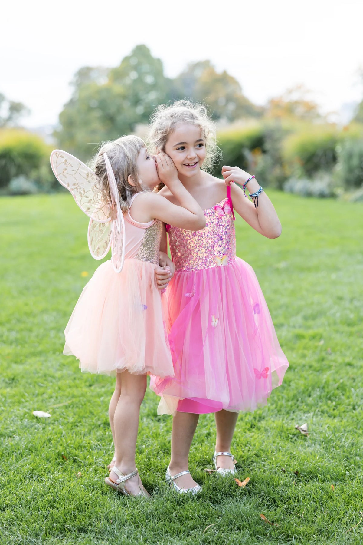 Peach Butterfly Bliss Dress Cover