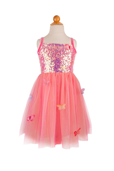 Hot Pink Butterfly Bliss Dress Preview #2