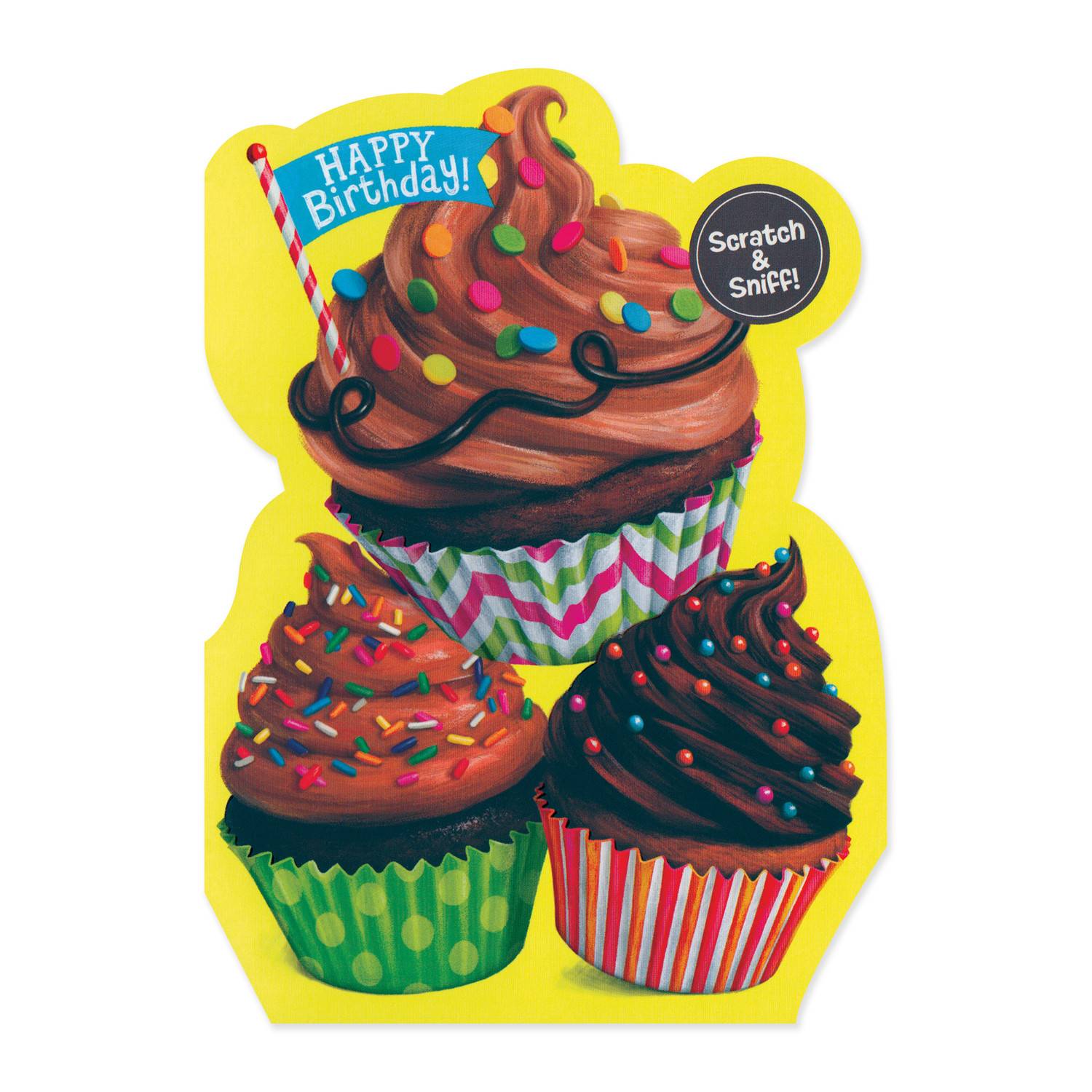Tomfoolery Toys | Cupcake Scented Card