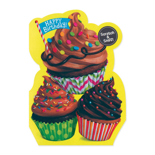 Tomfoolery Toys | Cupcake Scented Card