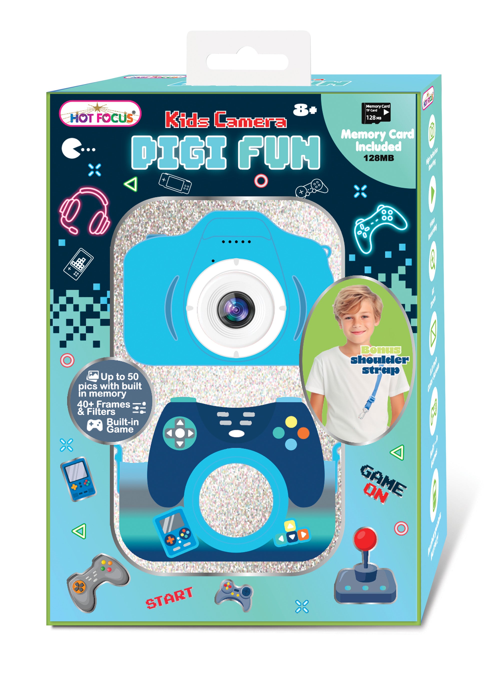 Tomfoolery Toys | Gaming Console Digi Fun Kids Camera