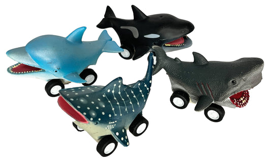 Tomfoolery Toys | Sea Animal Pullback Car