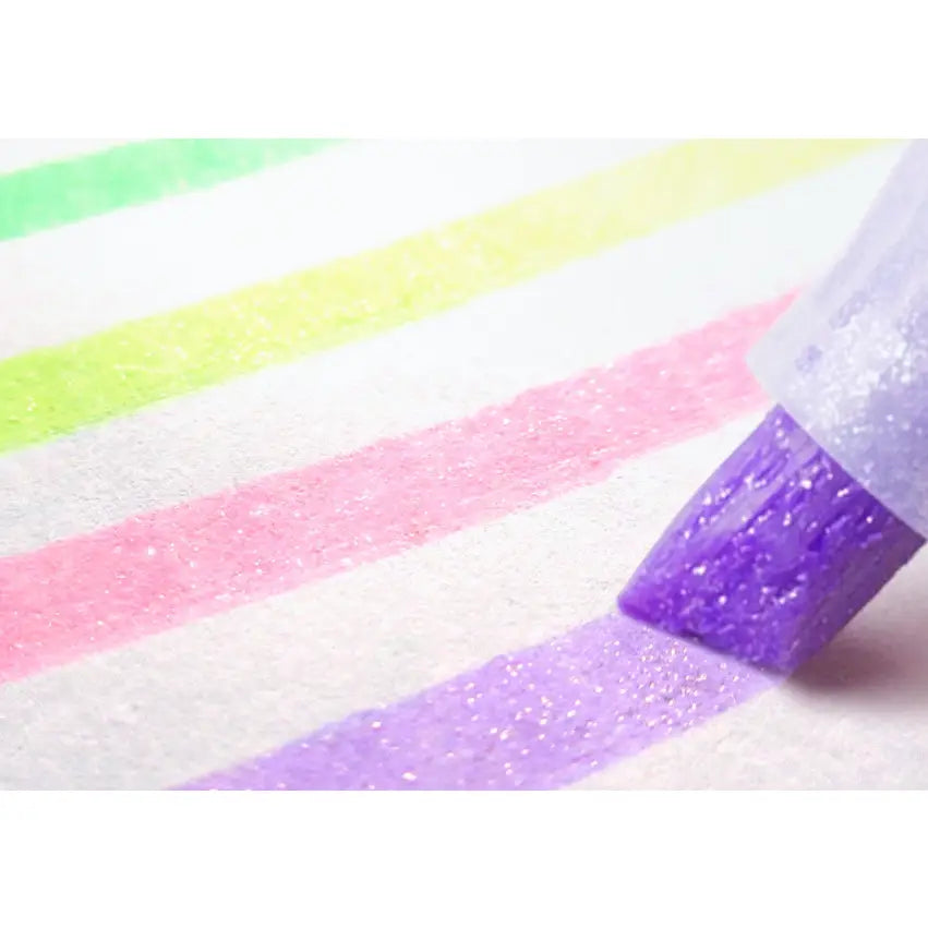 Purple Glitter Highlighter Pens Preview #2