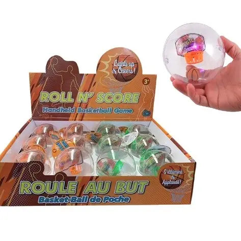 Tomfoolery Toys | Roll N' Score Handheld Basketball Game