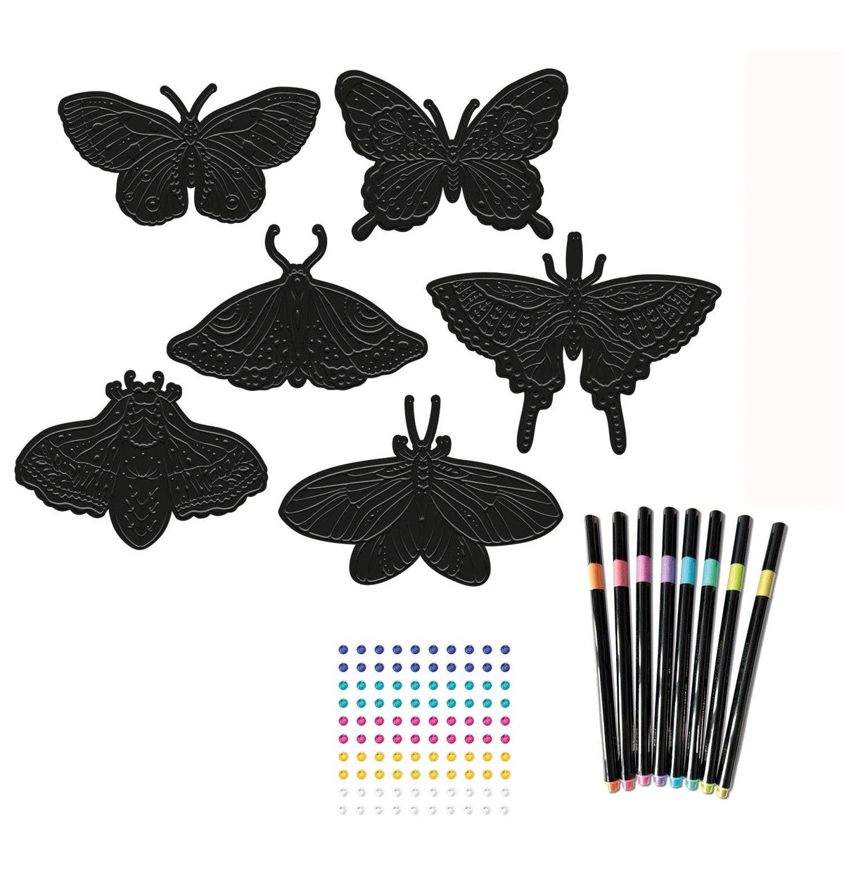 Artissimo: Color Pencils Flamboyant Butterflies Cover