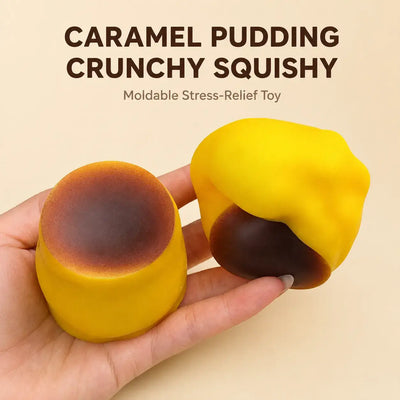 Crunchy Caramel Pudding Squishy Preview #2