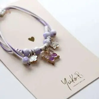 Purple Butterfly Bracelet Cover