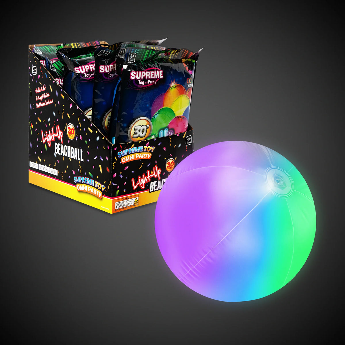 LED Inflatable Beachball Cover