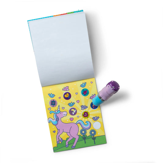 Tomfoolery Toys | Purple Unicorn Sticker WOW! Activity Pad