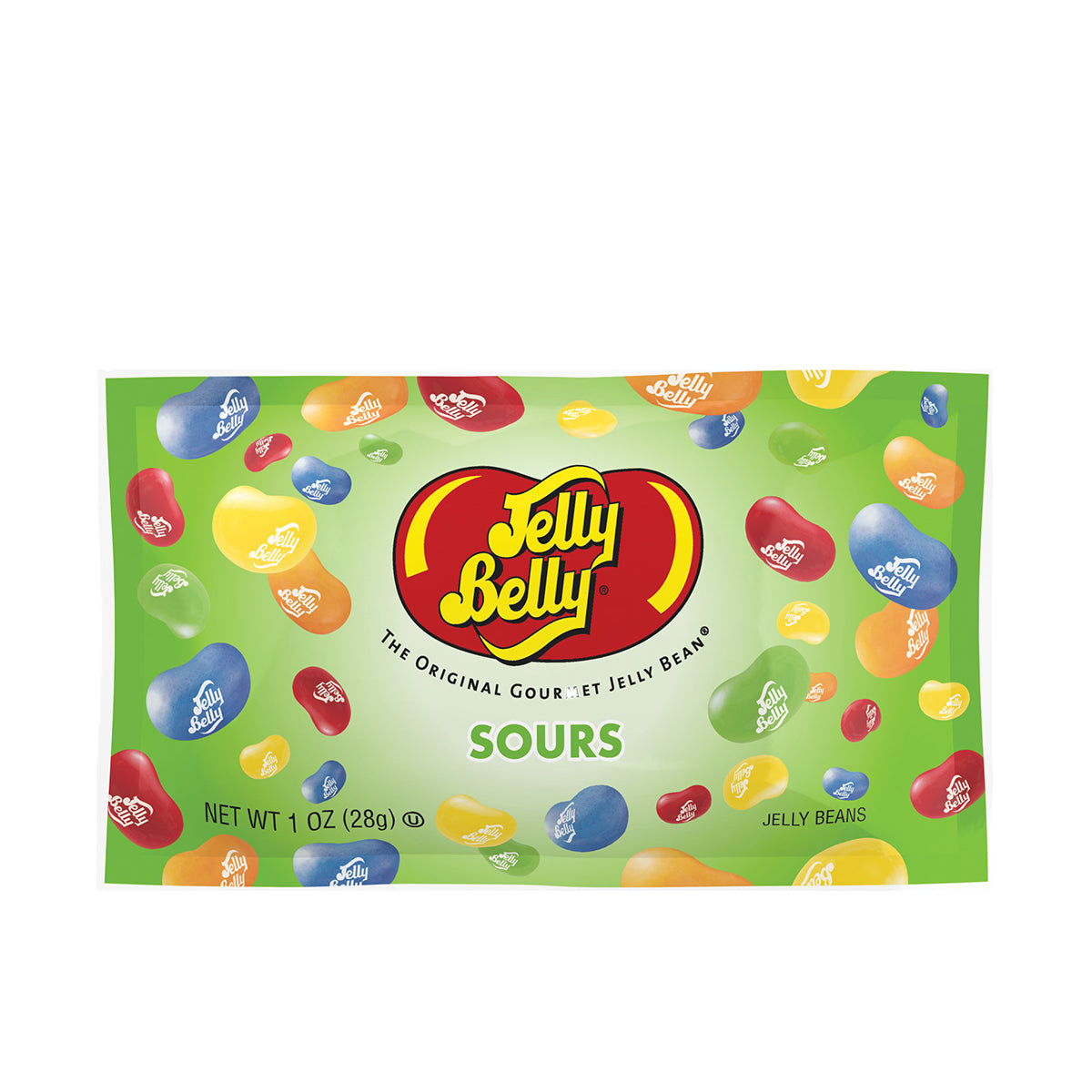 Jelly Belly Sours 1oz Bag Cover