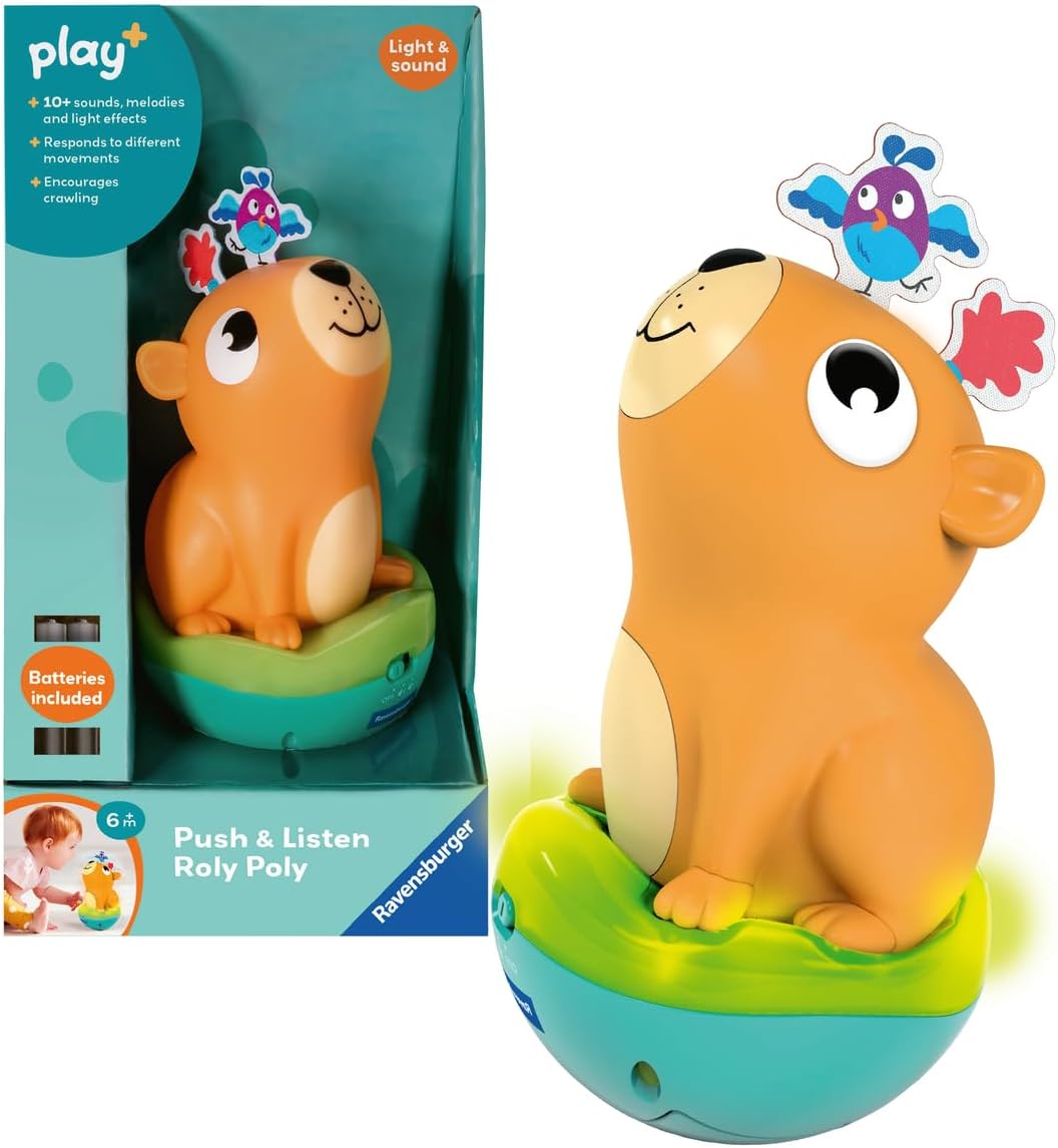 Push & Listen Roly Poly: Capybara Cover