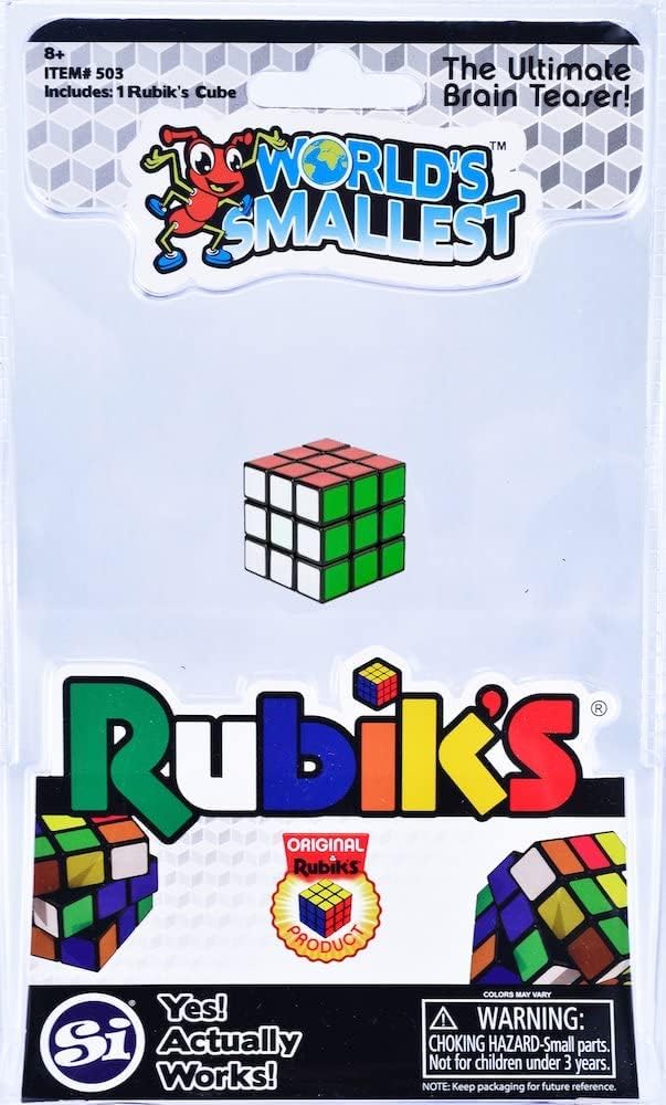 World's Smallest Rubiks Cover